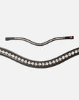 Detailfoto Trense Kieffer Ultrasoft® Fashion: geschwungenes Stirnband mit weißen Kristallen