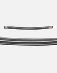 Trense Kieffer Ultrasoft® Unah in Schwarz mit Chrombeschlägen: bombiertes Stirnband