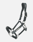Leder-Stallhalfter Onyxa in Schwarz