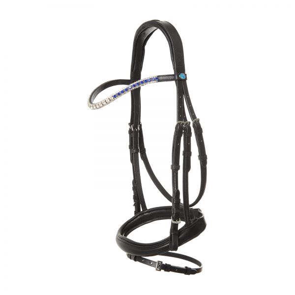 Snaffle bridle Essentials Romana with browband SI-8230