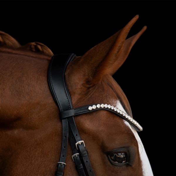 Details of Victoria II Snaffle Bridle