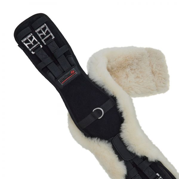 Saddle Girth Air-Tex Lambskin+ with removable, super-soft lambskin underlay with Velcro