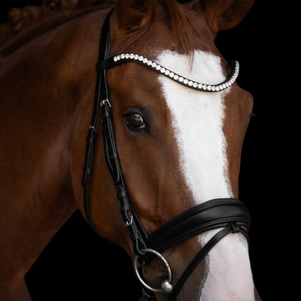 Details of Victoria II Snaffle Bridle