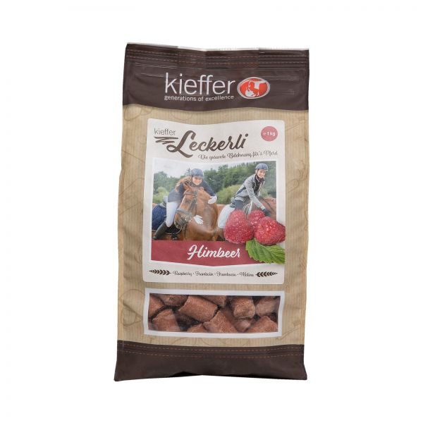 Kieffer horse treats with strawberry flavour
