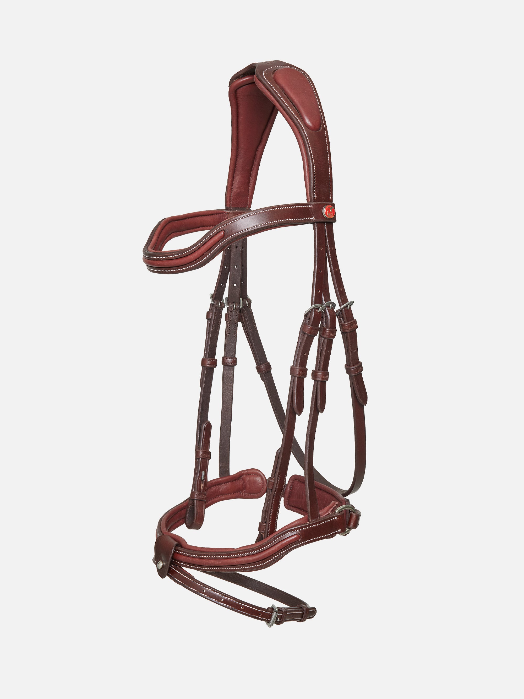 Trense Palmanova in Chestnut mit Chrombeschlägen