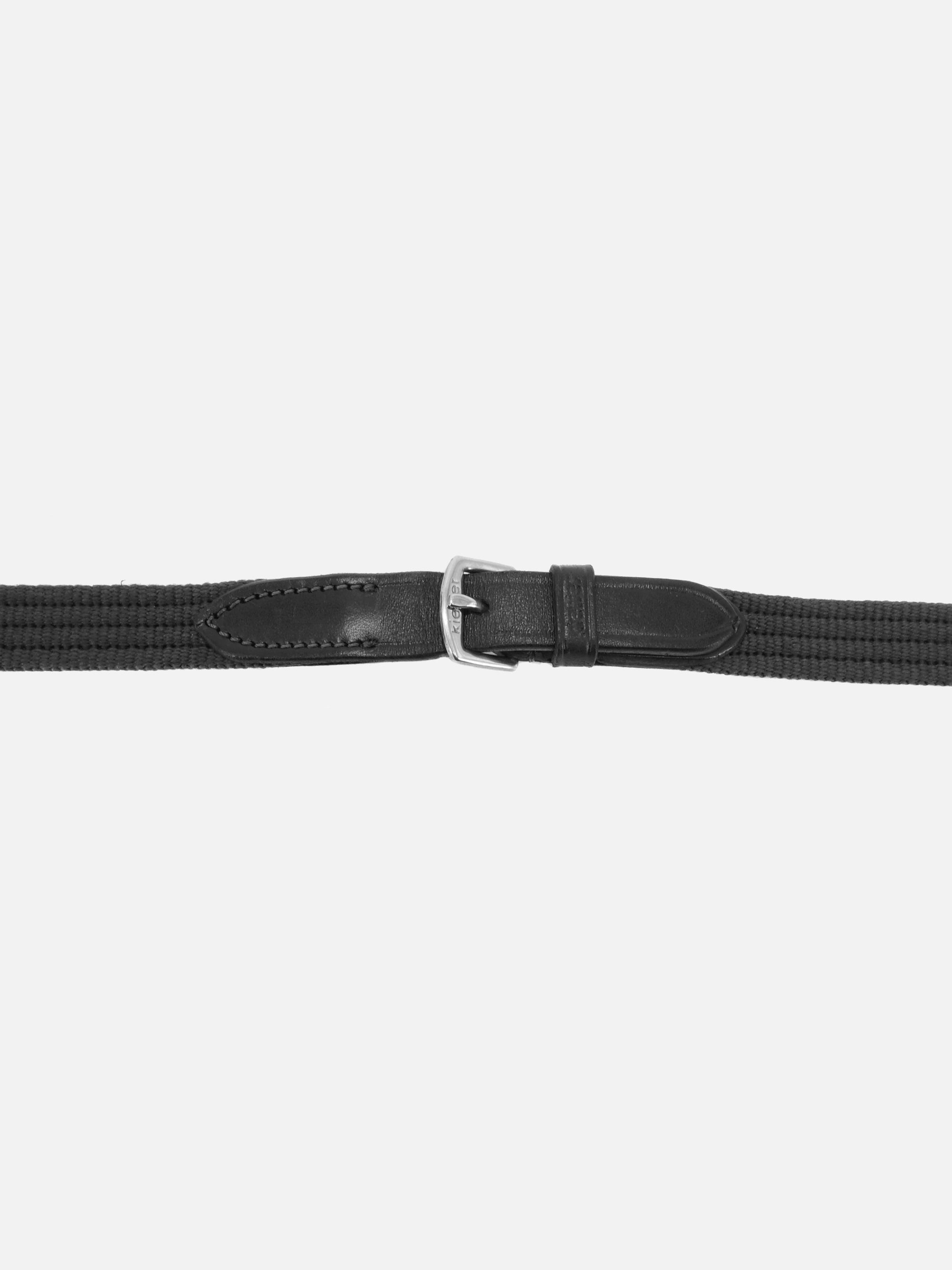 Detailfoto Gurtzügel Kieffer Ultrasoft® in Schwarz mit Chrombeschlägen