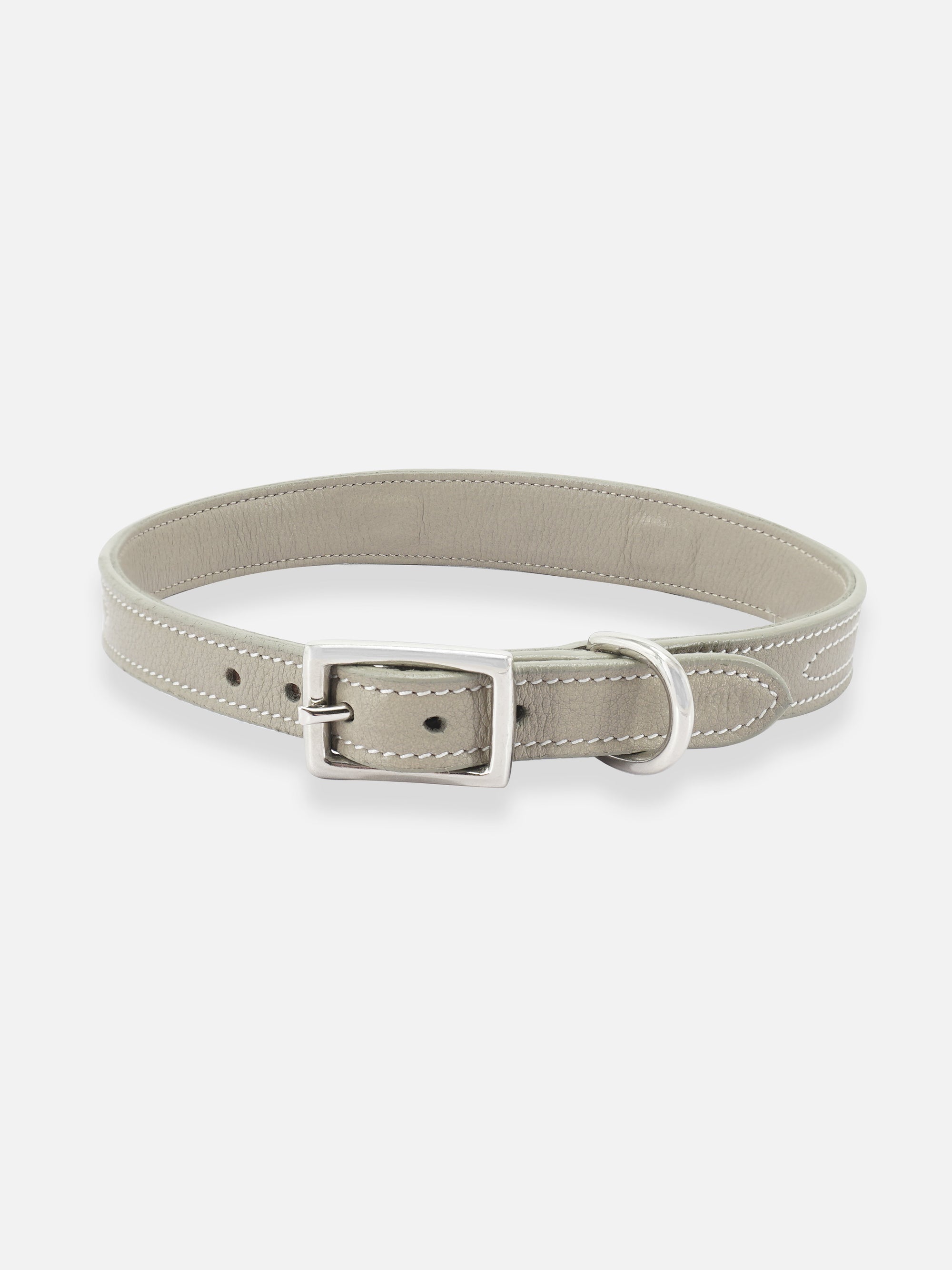 Hundehalsband Kieffer Ultrasoft® Horsebit in Taupe, Rückansicht