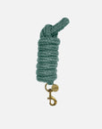 Führstrick Satin Shine in Mint mit messingfarbenem Karabiner