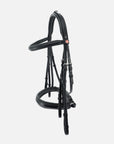 Kandare Ergonomic Line II in Schwarz mit Chrombeschlägen