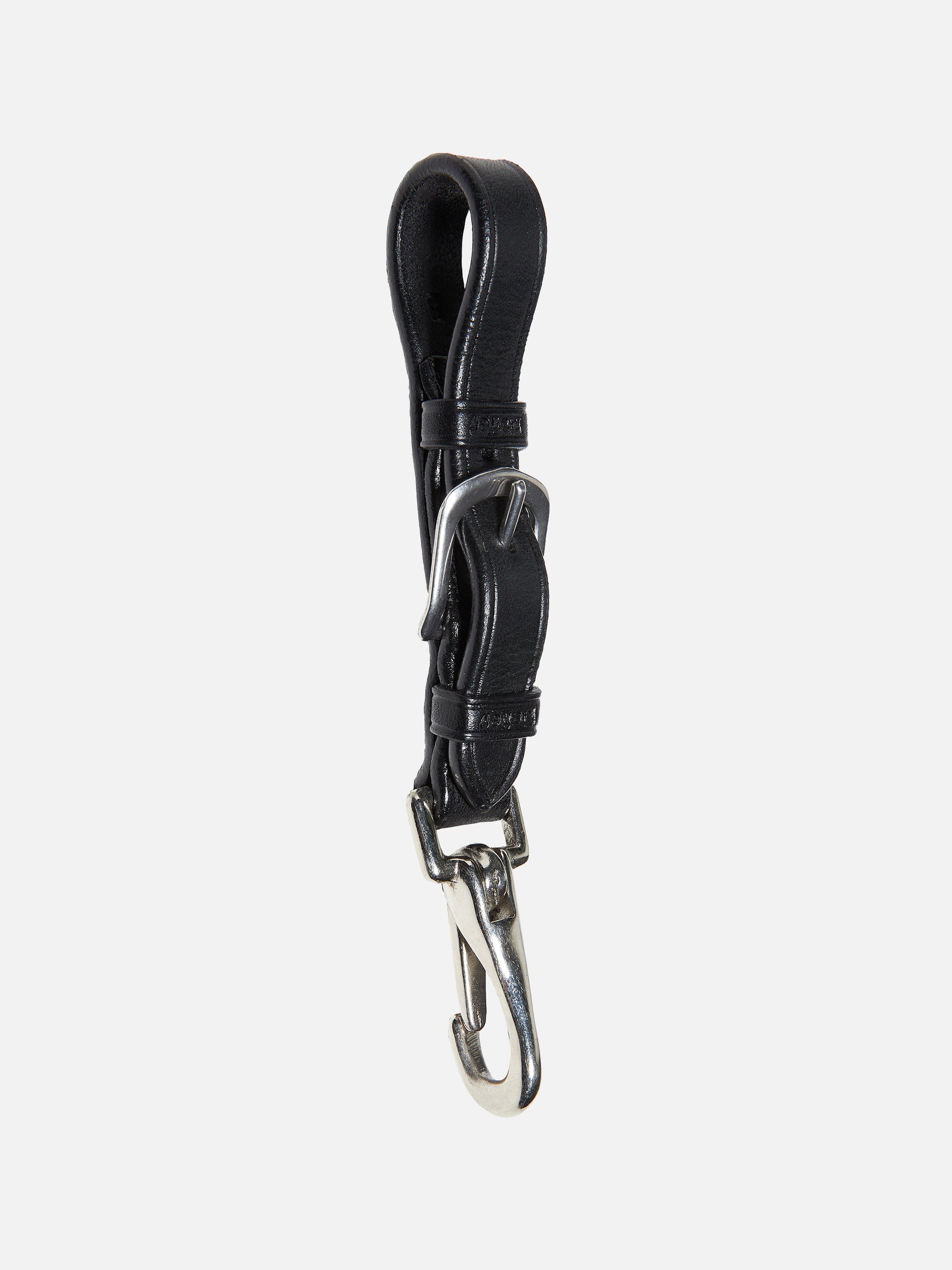 Backenstück mit Karabiner in Schwarz für Kappzaum Kieffer Ultrasoft®