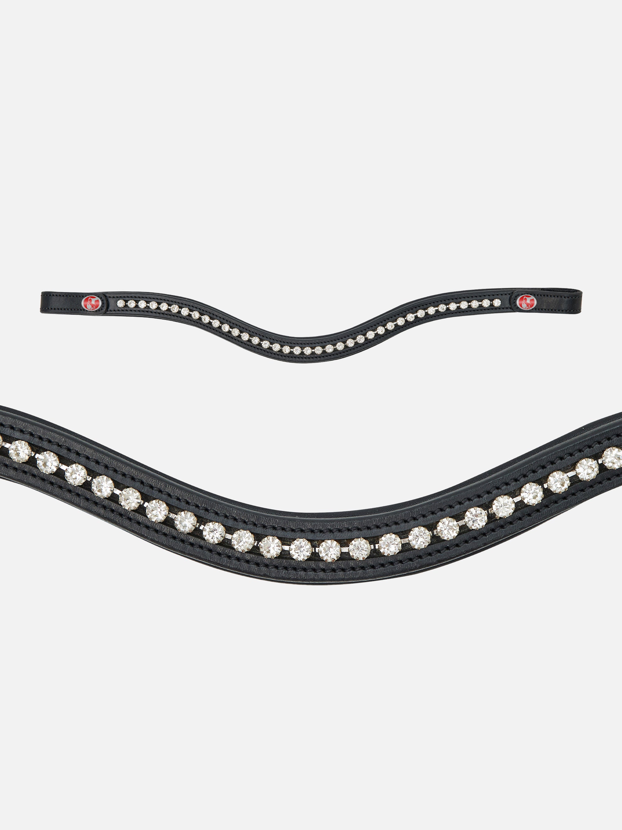 Stirnband Kieffer FlexiLoop® Crystal Clear mit 6 mm großen, weißen Kristallen